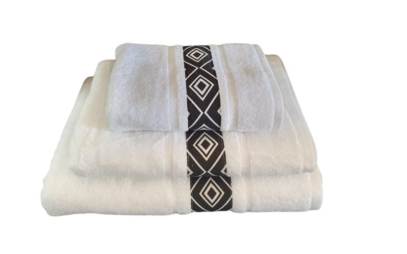 White Egyptian Cotton Towel 3 Pack