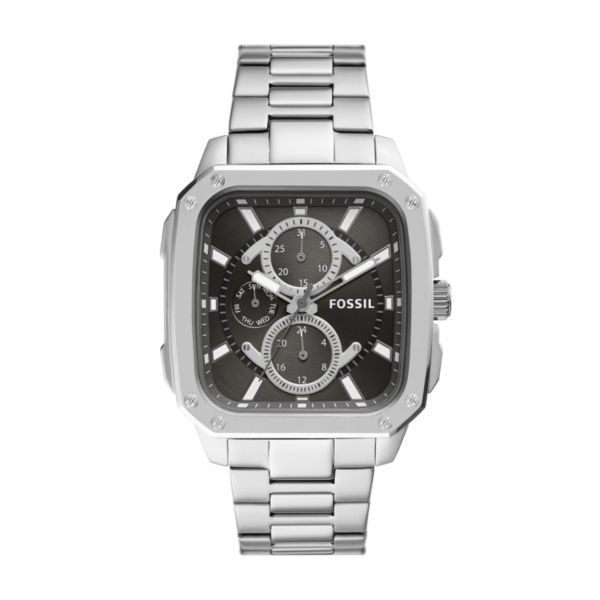 Fossil Men's Multifunction- Stainless Steel Watch- BQ2655 | Buy Online ...