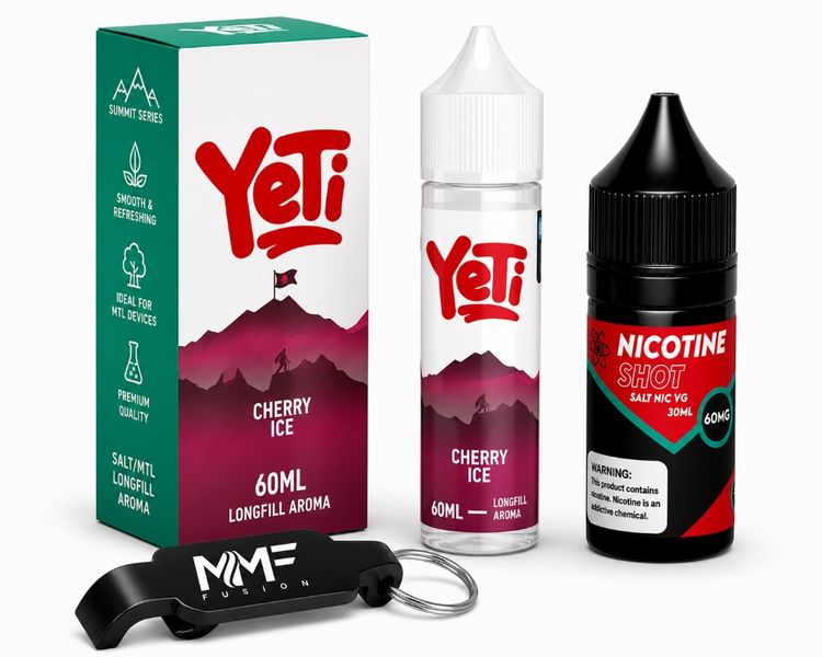Yeti Series MMF E-Liquid 60ml Juice 30mg - Cherry Ice