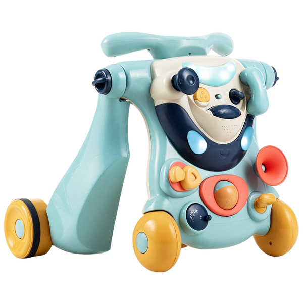 3-In- 1 Sit To Stand Musical Baby Walker