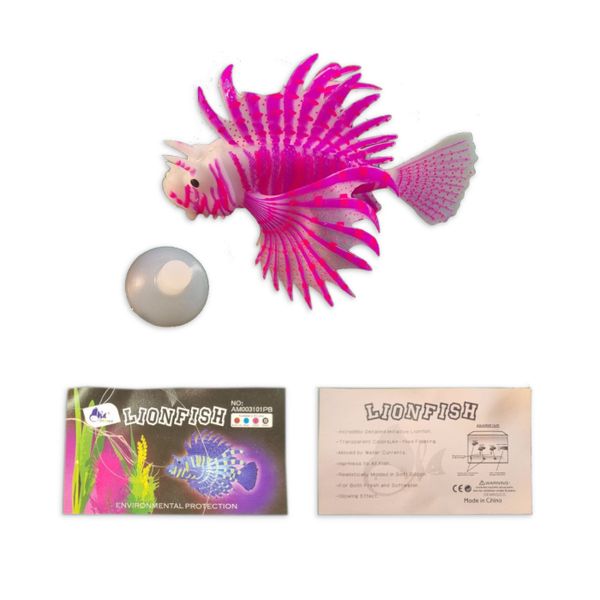 Lionfish Aquarium Tank Decoration