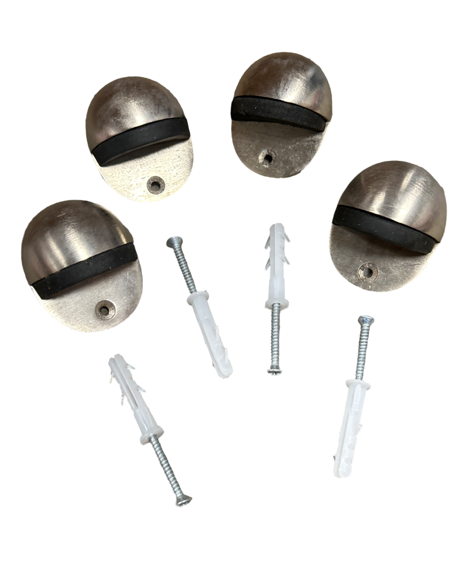 Half Moon Zinc Door Stop Combo 4