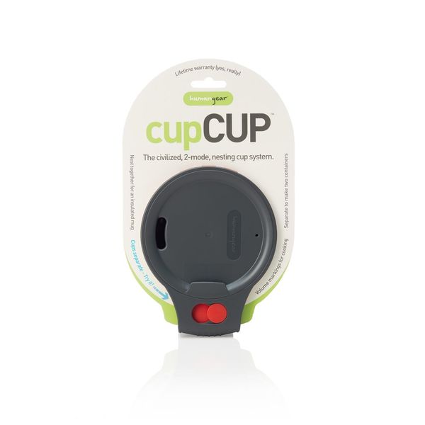 Human Gear CupCup Charcoal Red