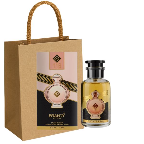 Brandy Mini 118 for Women | Eau de Parfum 50ml with Gift Bag COMBO