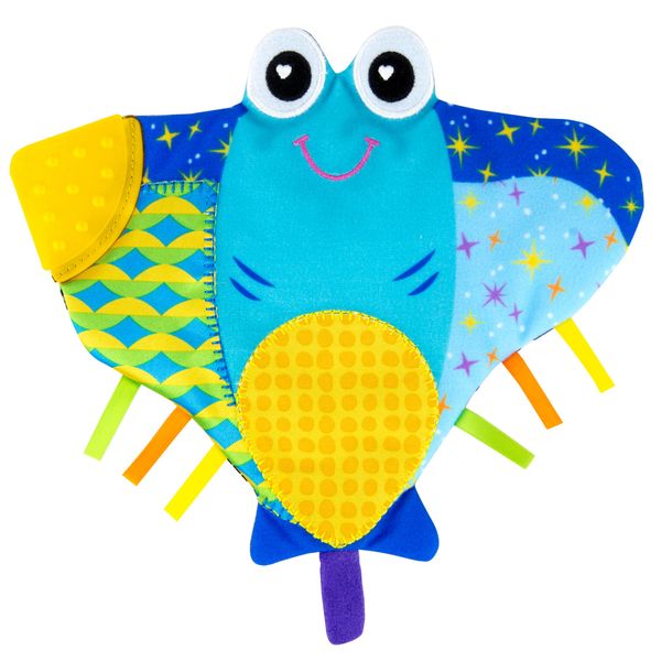 Lamaze - Sensory Baby Crinkle Toy - Montie the Monta Ray