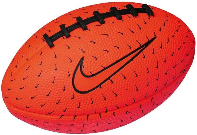 Nike PlayGround Football Mini Deflated Crimson /Black 05