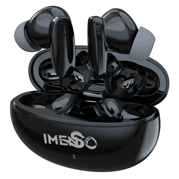 IMENSO True Wireless Bluetooth Earphones - Black - E2003