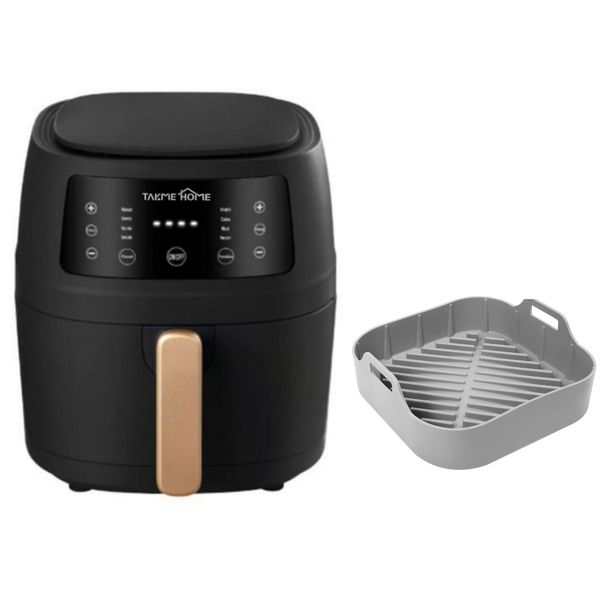 TAKMEHOME 8L Air Fryer with silicone liner