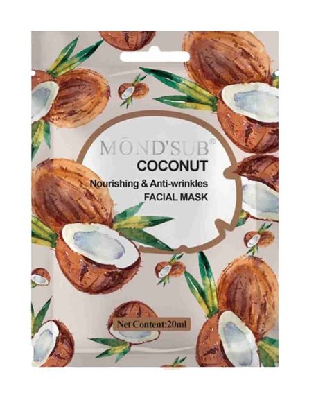 Mond'sub - Coconut Facial Mask Box of 12 Masks