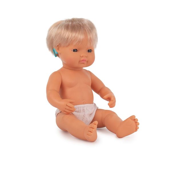 Miniland Dolls (Baby Caucasian Girl With Hearing Aid) 38cm