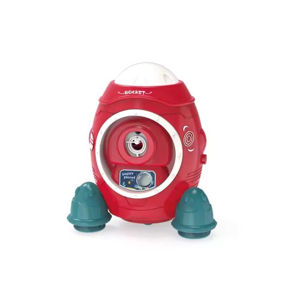 High-Output Bubble Maker Toy for Kids - Rocket Design