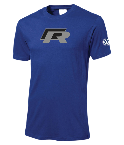 Golf R Line Mens/Boys T Shirt Blue Medium