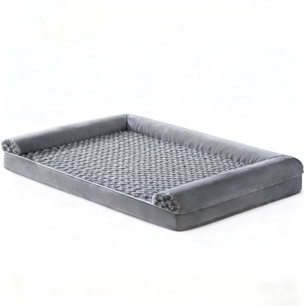 Comfortable and Soft Pet Sofa Bed for Large Dogs - Non-Slip Bottom