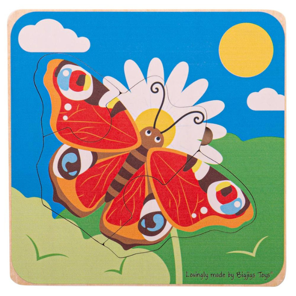 BigJigs - Life Cycle Butterfly Puzzle