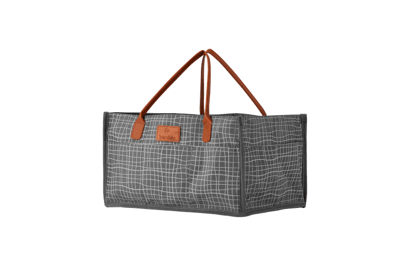 Totes Babe Wavy Series Nursery Caddy - Grey