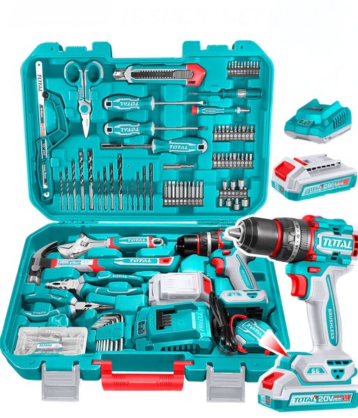 Total Tools 165 Pcs Tool Set