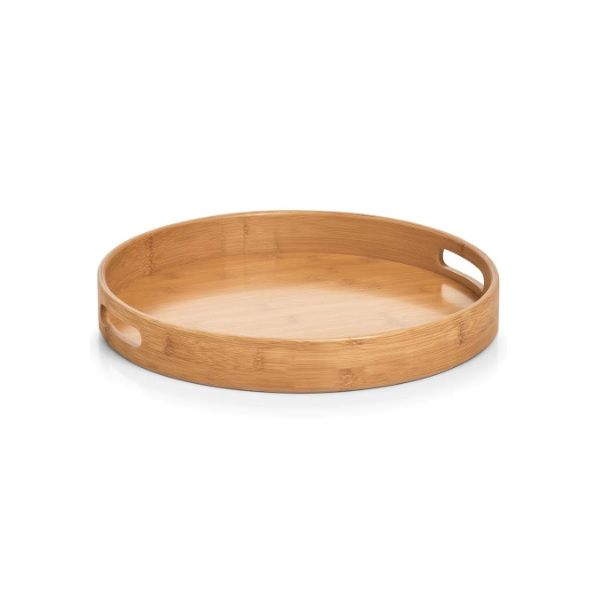 Round Bamboo Serving Tray | Shop Today. Get It Tomorrow! | Takealot.com