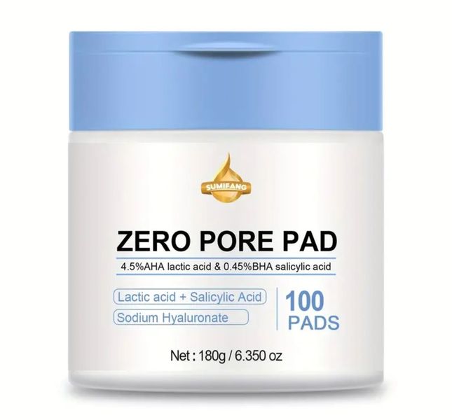AHA Lactic Acid &amp; BHA Salicylic Acid Zero Pore Pads