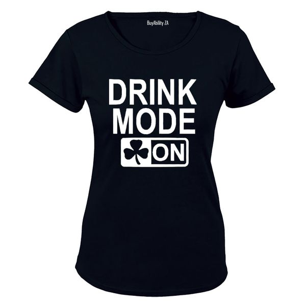 Drink Mode - St. Patrick's Day - Ladies - T-Shirt
