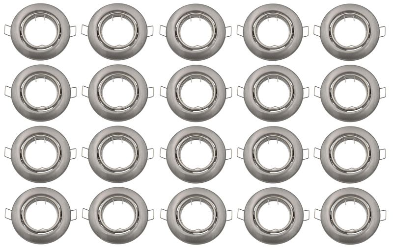 Hello Today White Swivel Down Light Fittings - 20 Pack