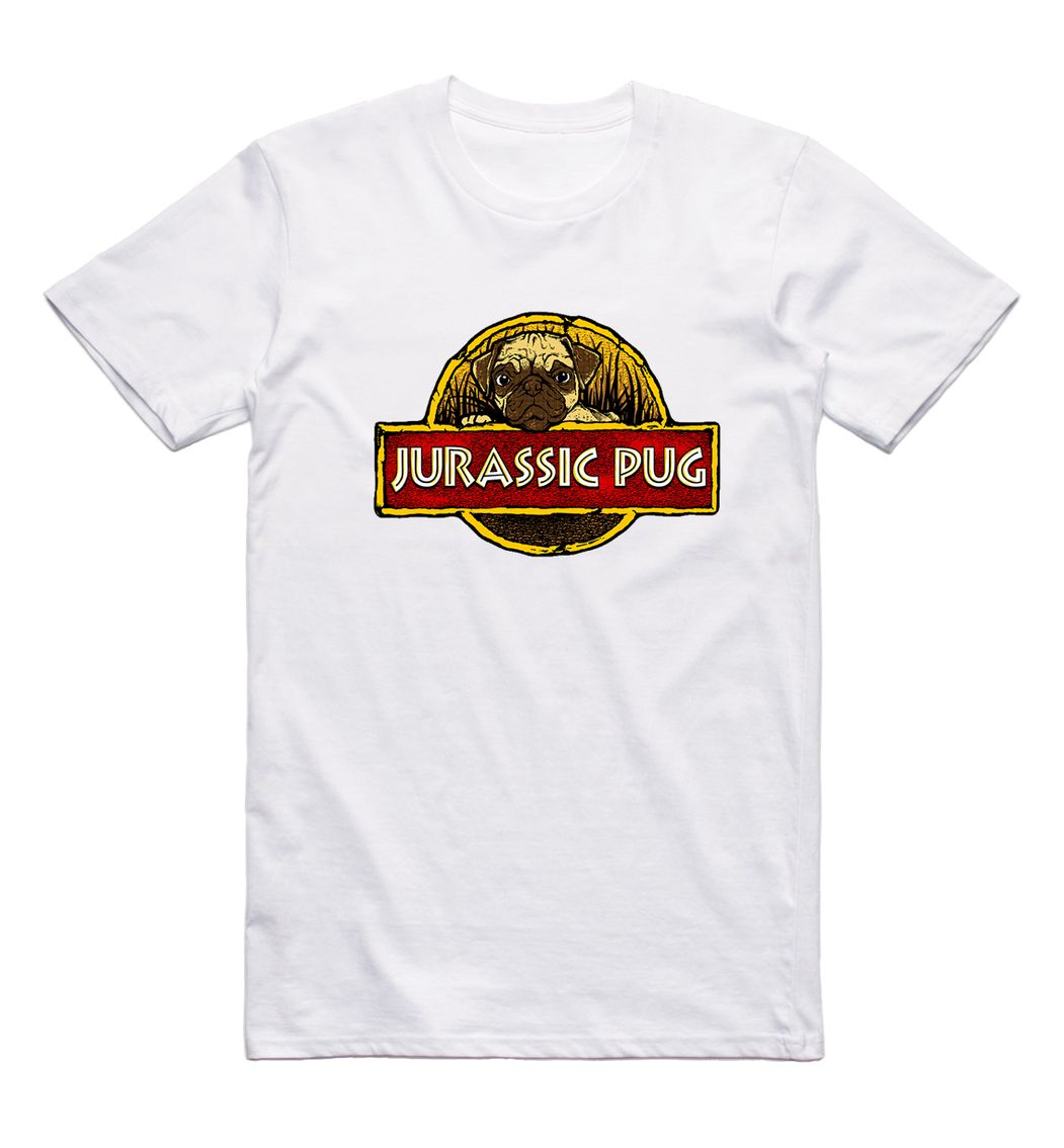 jurassic pug t shirt