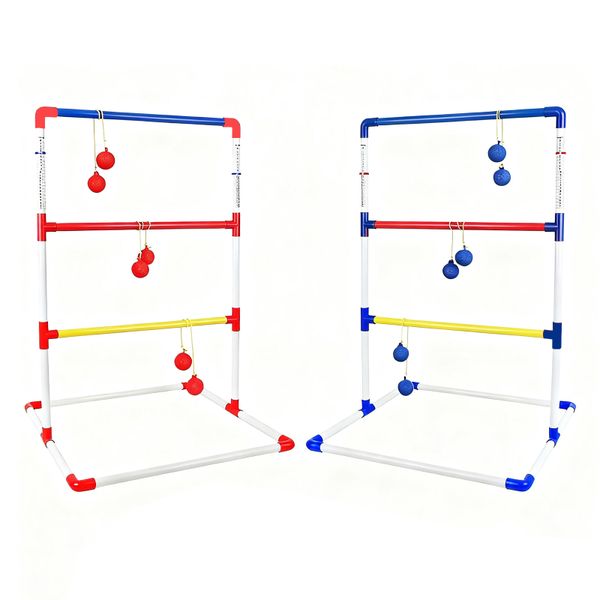 Ladder Tosster Golf Toss Game Set with 6 Bolo Balls &amp; Travel Carrying Case