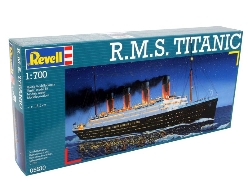 Revell 1/700 R.M.S. Titanic Ship Plastic Model Kit