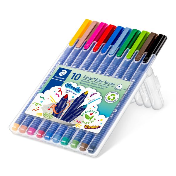 STAEDTLER Triplus Fibre-tip pen 10pcs