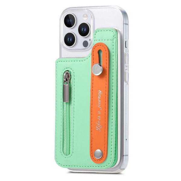 Flip Up and Down Wrist Strap Phone Case Compatible with iPhone 16 Pro Max