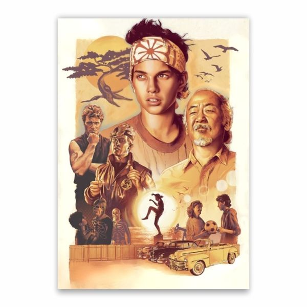 Karate Kid Collage Poster - A1