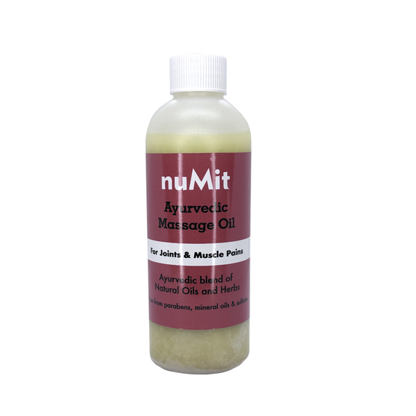 nuMit Ayurvedic Massage Oil for Joint Pain &amp; Muscle Pain-100% Natural