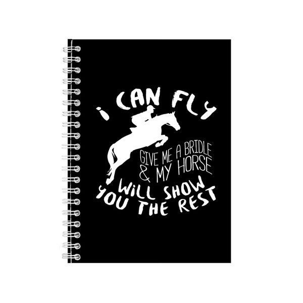 Horse Notebook Equestarian Gift Idea Writing Book Notepad Pad 31