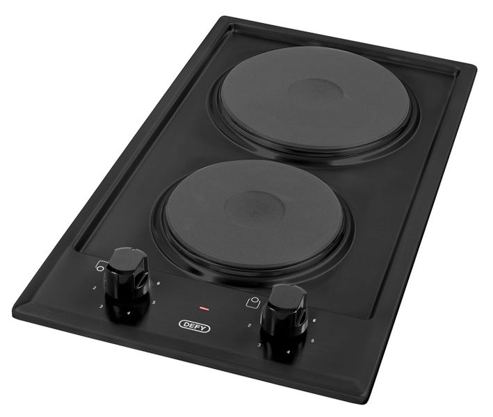 Defy DHD 400 Domino Solid Hob with Control Panel - Black