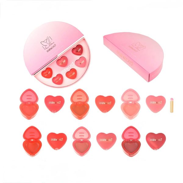 Butterfly Shadow 6-Color Cream Blush Kit