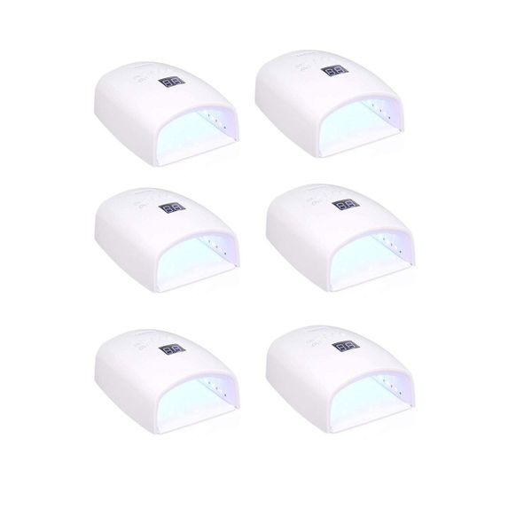GB 48W Rechargeable UV/LED Nail Lamp- 6 Set