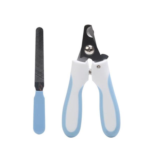 Pet Nail Clipper &amp; File Set - Professional Stainless Steel Grooming Kit