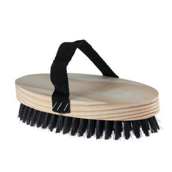 Otima Wooden Heavy Duty Scrub Brush with Strap