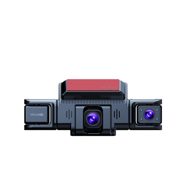 360 Panoramic 4 Lens Dash Cam | Night Vision &amp; WiFi Connectivity