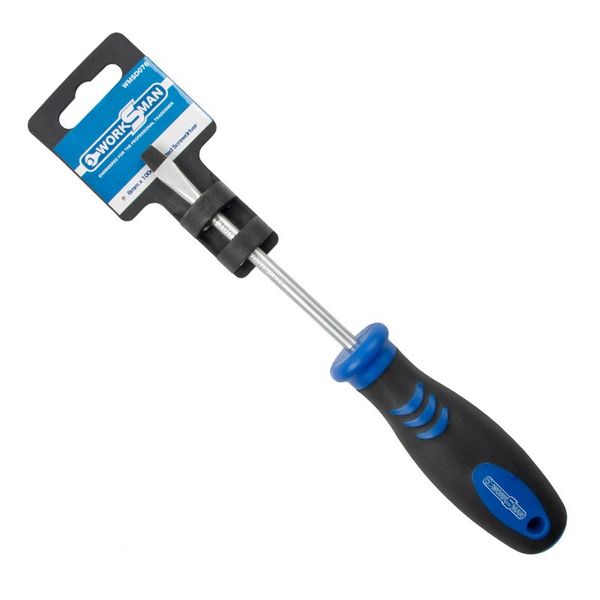 Bulk Pack x 20 Worksman Flat Screwdriver 6mm 100mm