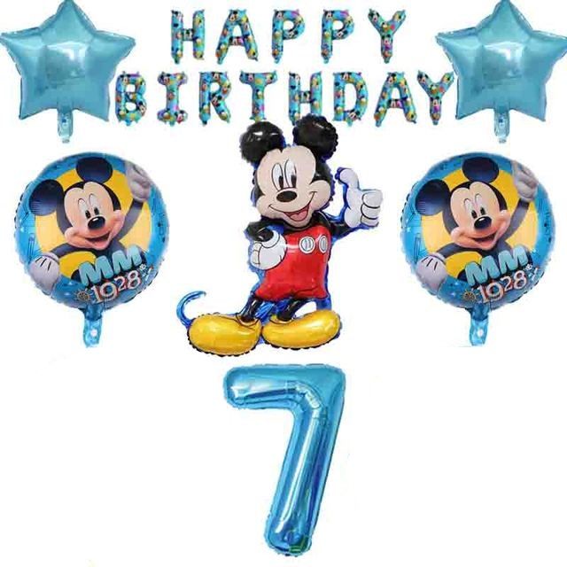Mickey mouse balloon set 7 years | Shop Today. Get it Tomorrow ...