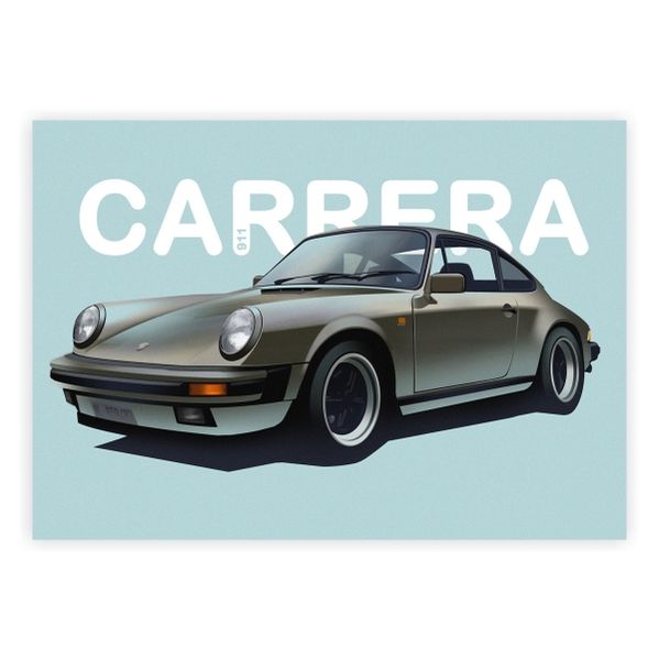 Porsche Carrera Classic Art - A1 Poster