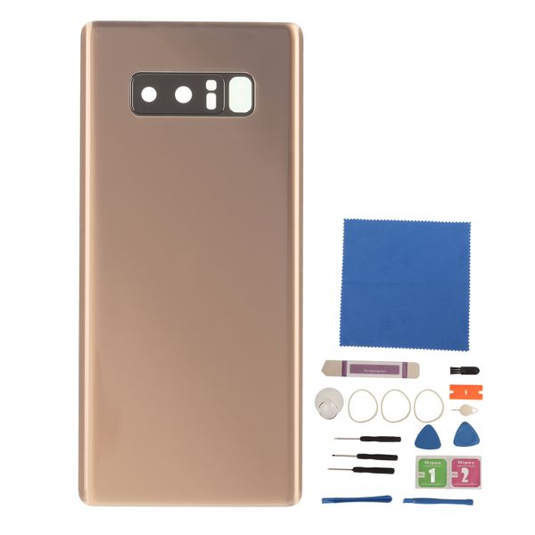 Note 8 Back Glass Gold