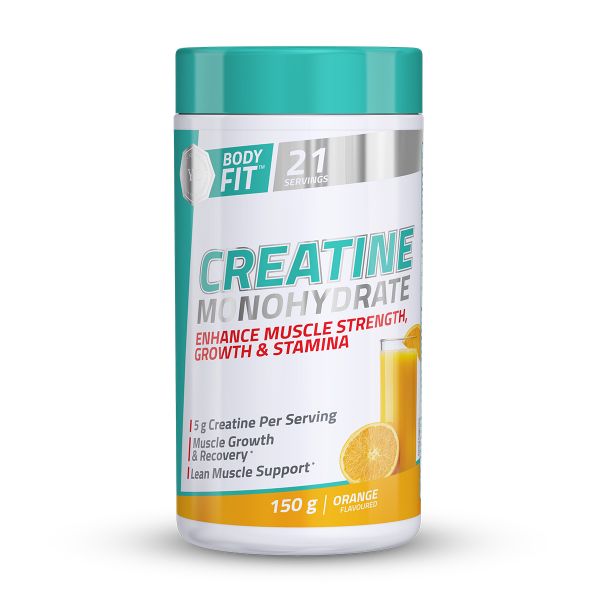 Pure Creatine Monohydrate | Powder | 150g | Orange | Youthful Living