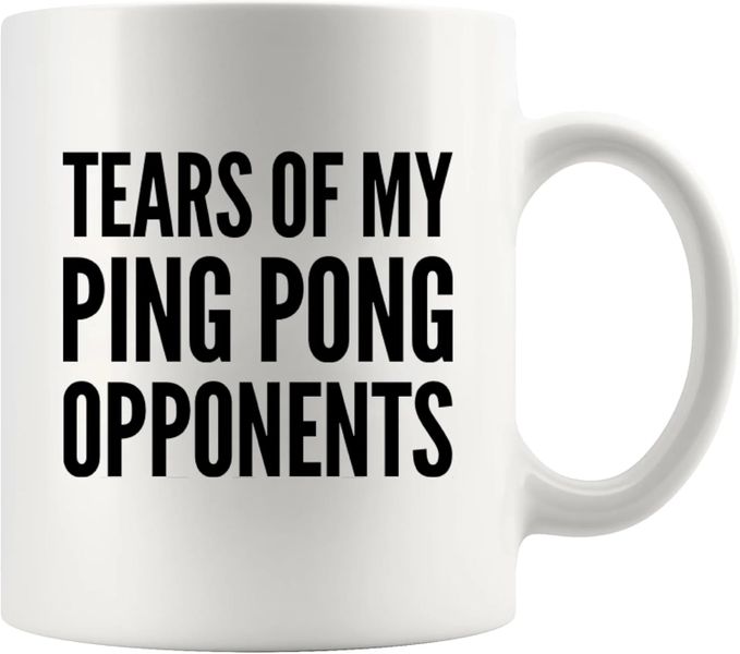 Ping pong opponents-Mother's day-Father's day-Valentines-Christmas Mug