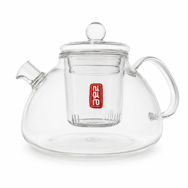 Nigiro Tata Father Borosilicate Glass Tea Pot with Infuser 750ml