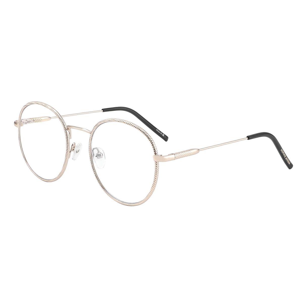 Sophie Moda - Reading & Anti-Blue Light Glasses: Costosa Gold | Shop ...