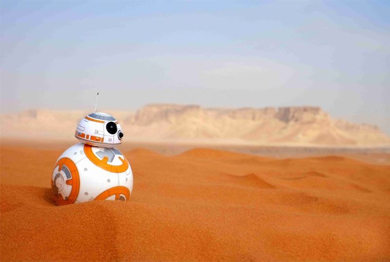 Laptop Skin BB-8 Desert