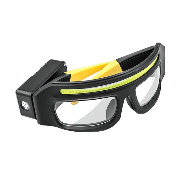 Multifunctional Head-Mounted Light for Outdoor Hiking (Glasses-Style)