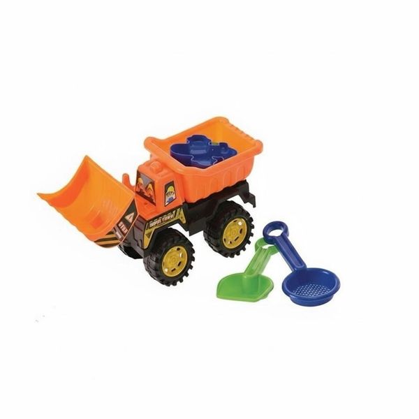 Beach Truck Set - 20 cm Truck with 4 Sand-Accessories