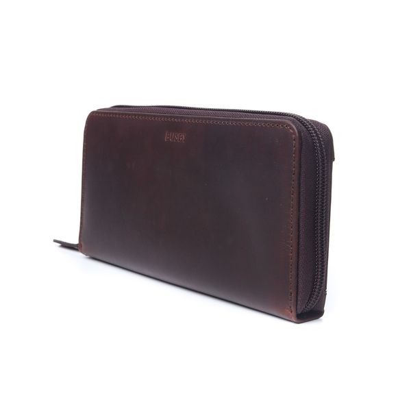 Genuine Leather Ziya Zip Around Purse